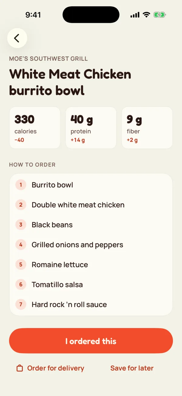 Forksight order at Moe’s: how to order it, step by step, with one swap for more protein